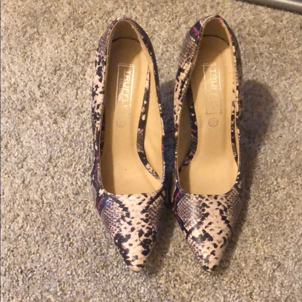 Snakeprint heels - Picture 3 of 3
